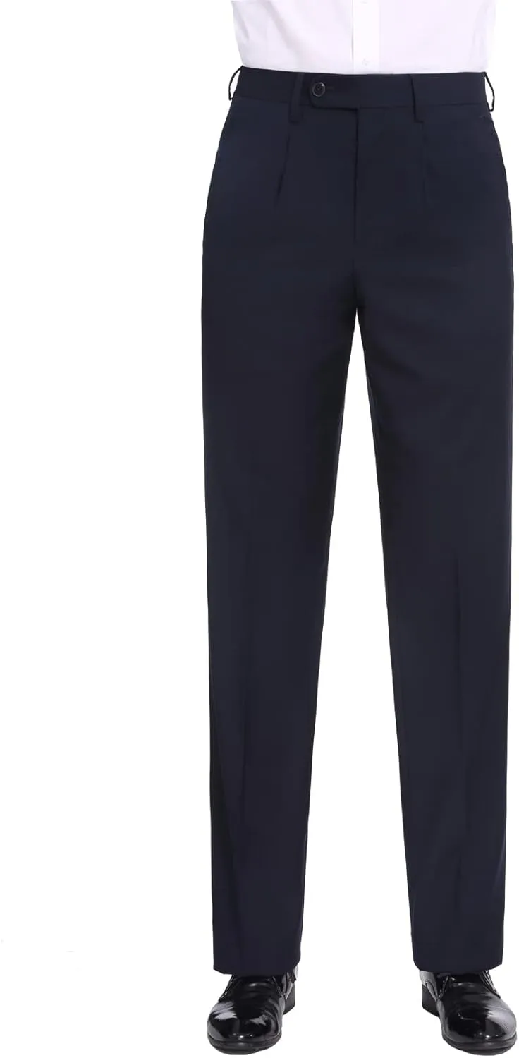 P&L Men's 3-Piece Classic Fit Dress Suits Tuxedo Blazer Jacket Tux Vest & Pants Set