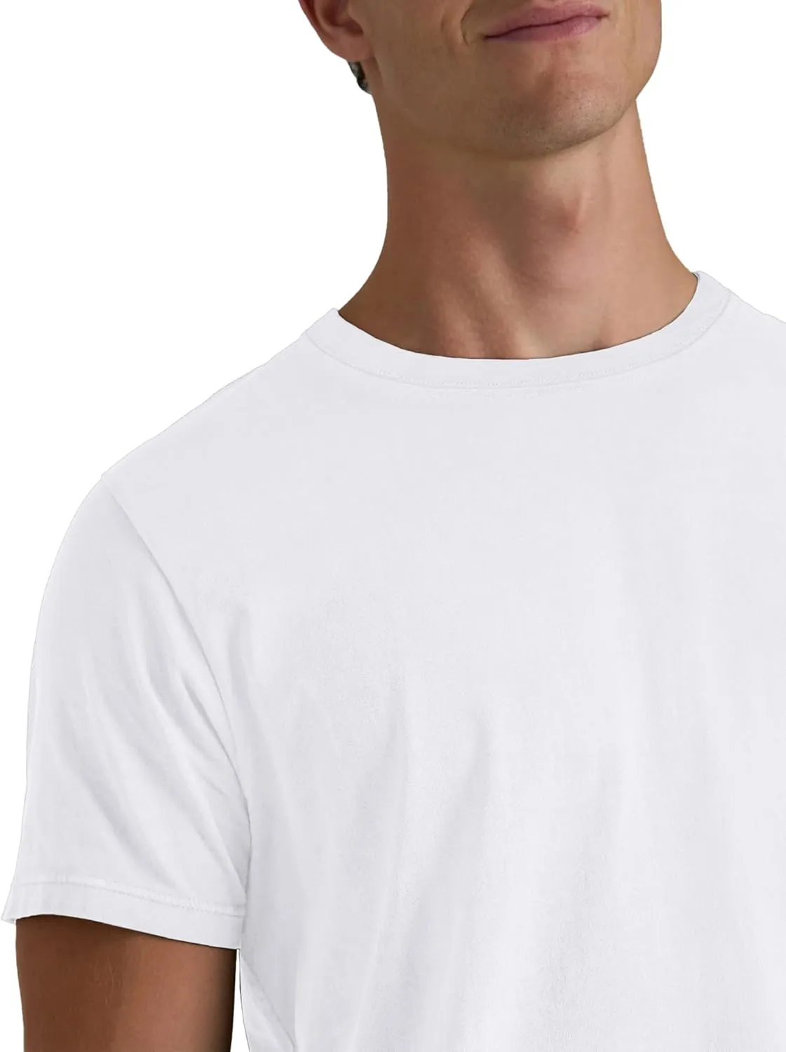 PLEPAN Mens Cotton T-Shirt Multipack  Short Sleeve Classic Fit Crew Neck, Luxuriously Soft Casual Shirt