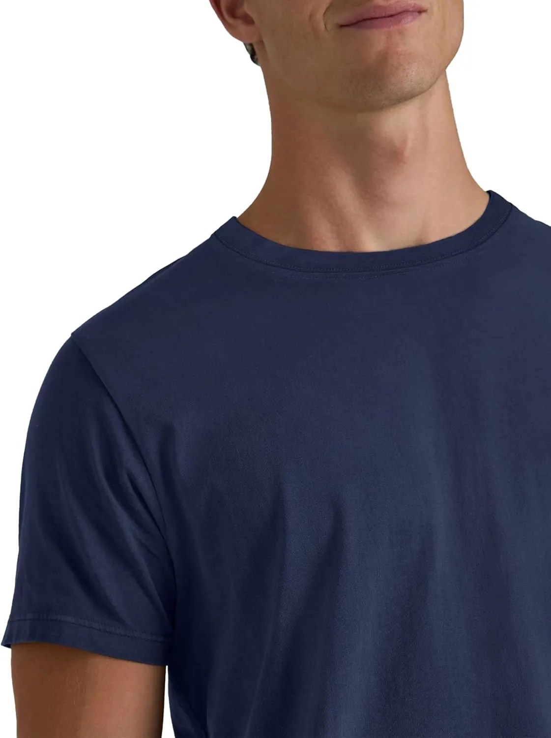 PLEPAN Mens Cotton T-Shirt Multipack  Short Sleeve Classic Fit Crew Neck, Luxuriously Soft Casual Shirt
