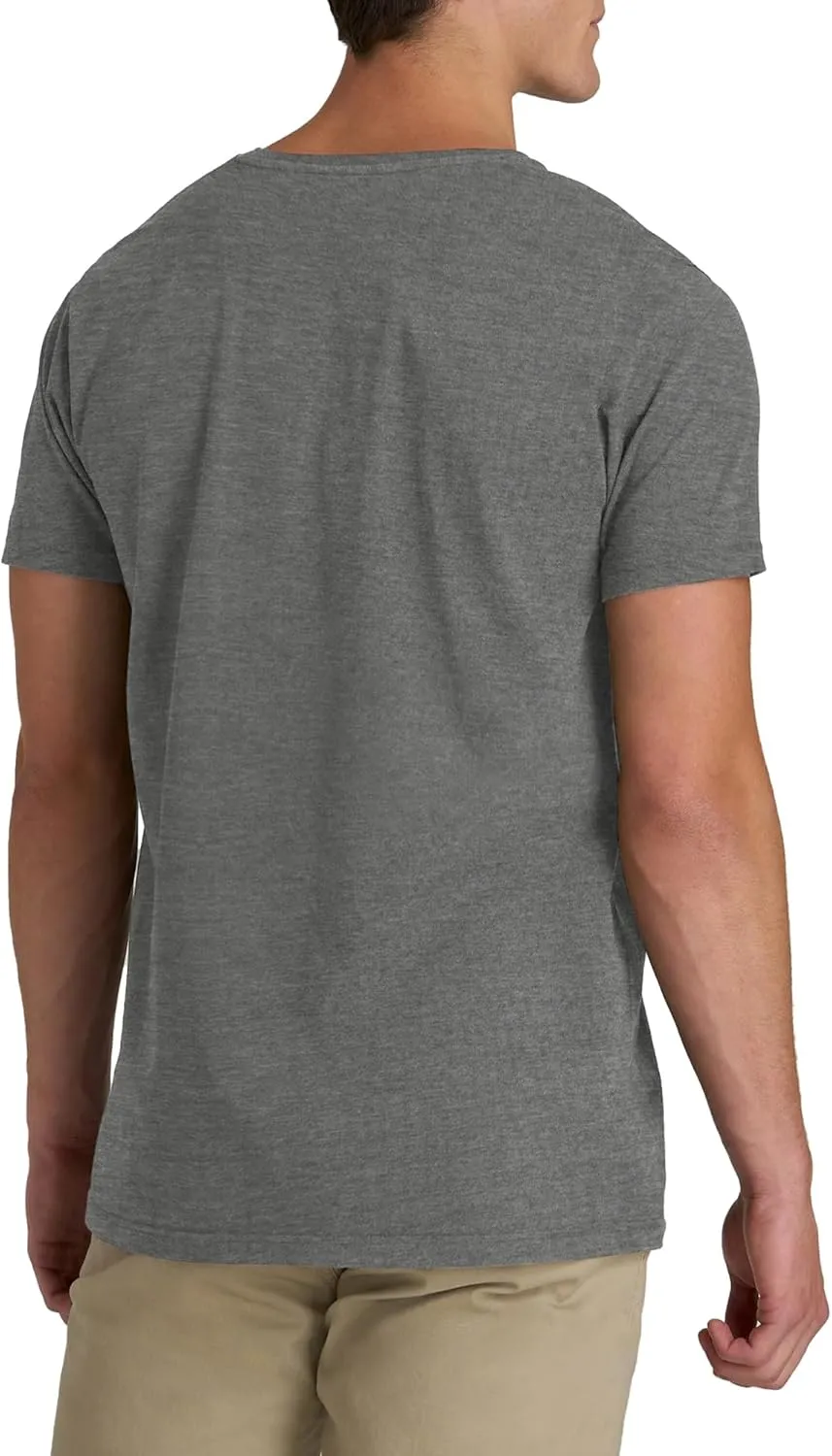 PLEPAN Mens Cotton T-Shirt Multipack  Short Sleeve Classic Fit Crew Neck, Luxuriously Soft Casual Shirt