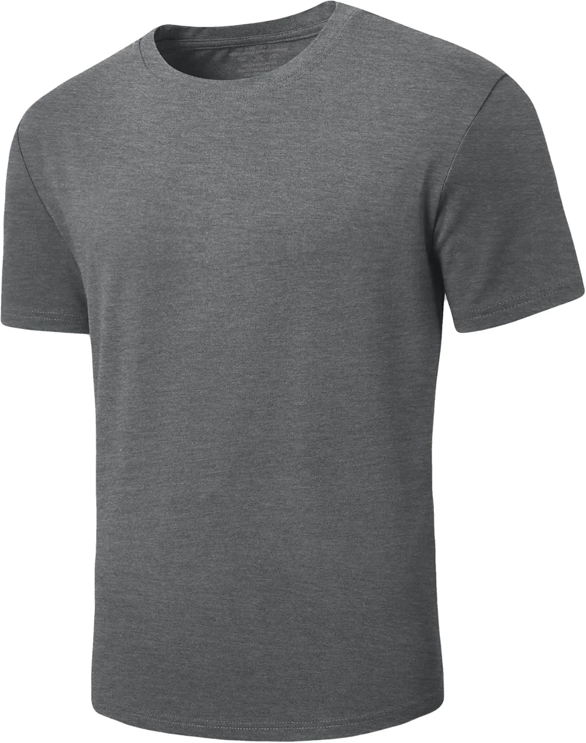 PLEPAN Mens Cotton T-Shirt Multipack  Short Sleeve Classic Fit Crew Neck, Luxuriously Soft Casual Shirt