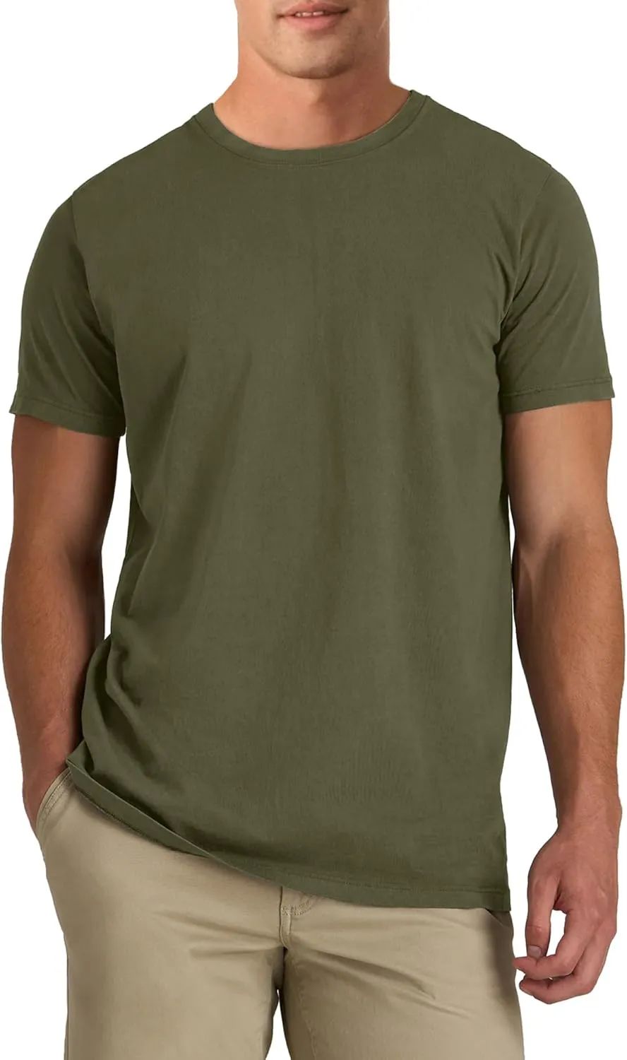 PLEPAN Mens Cotton T-Shirt Multipack  Short Sleeve Classic Fit Crew Neck, Luxuriously Soft Casual Shirt