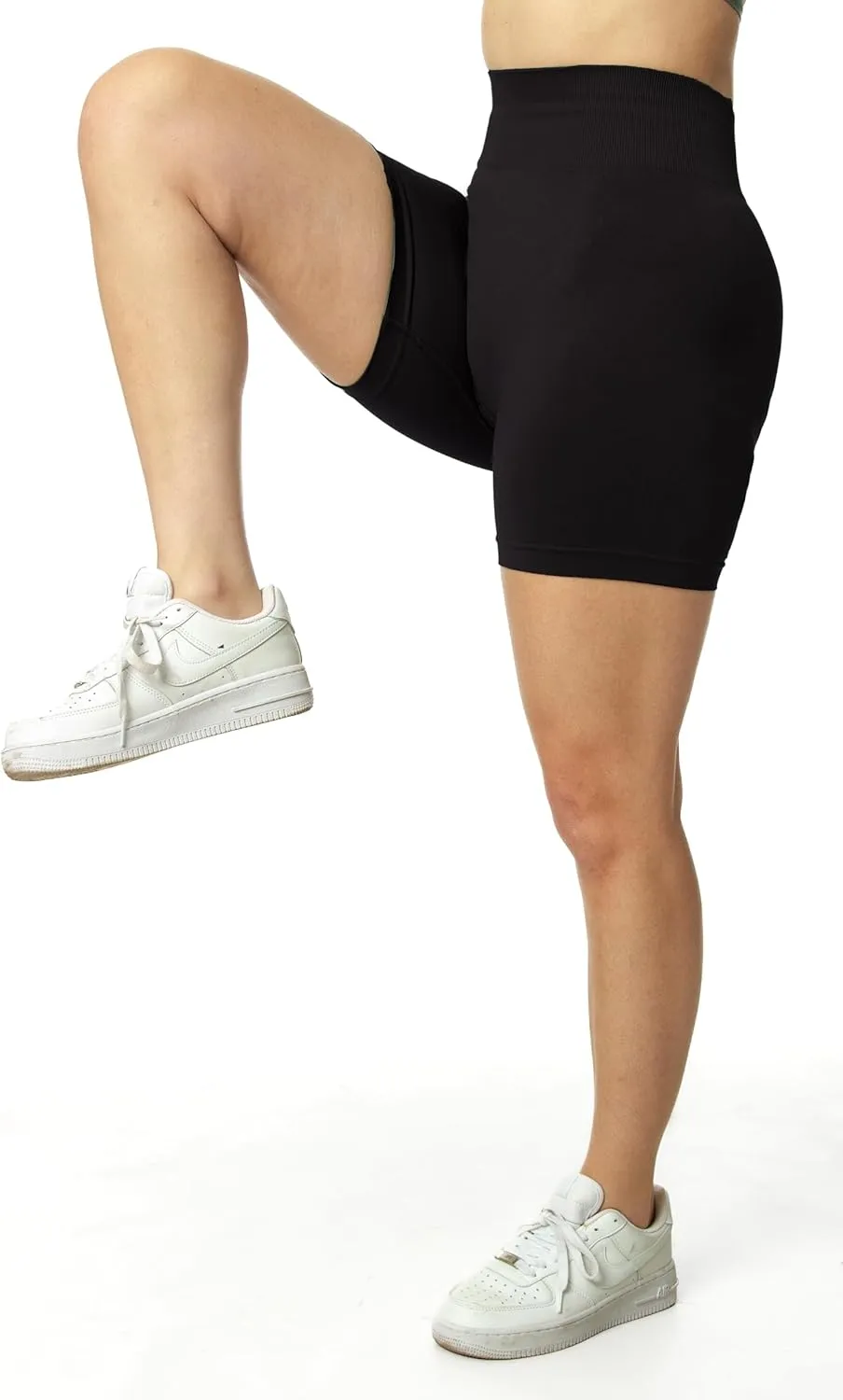Seamless High Waist Workout Shorts for Women