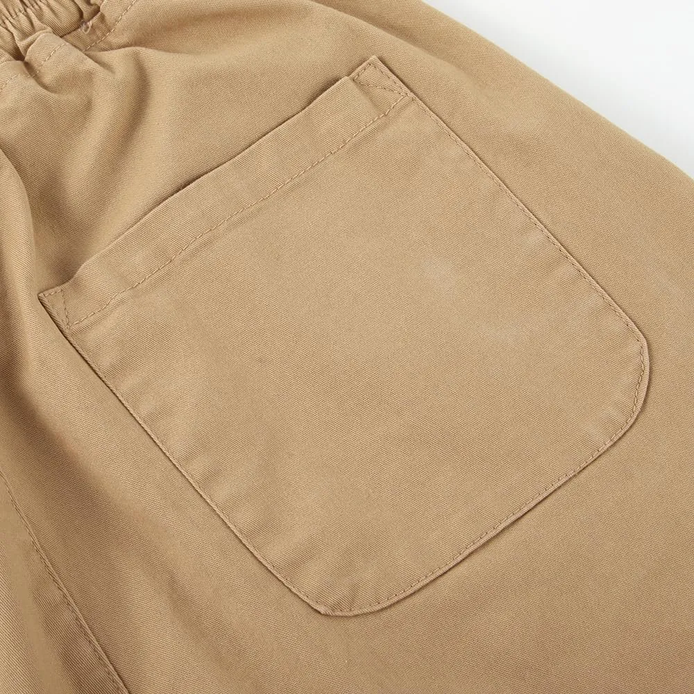 Spring&Gege Boys Jogger Pants Cotton Twill Drawstring Elastic Waist Jogging School Pants