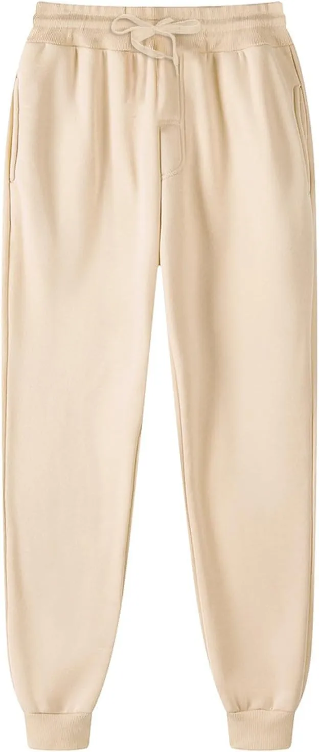 Sweatpants Fleece Lined Cinch Bottom Cuffed Women's Women Jogger Pants Lightweight Tapered Running Pants Lounge Pants