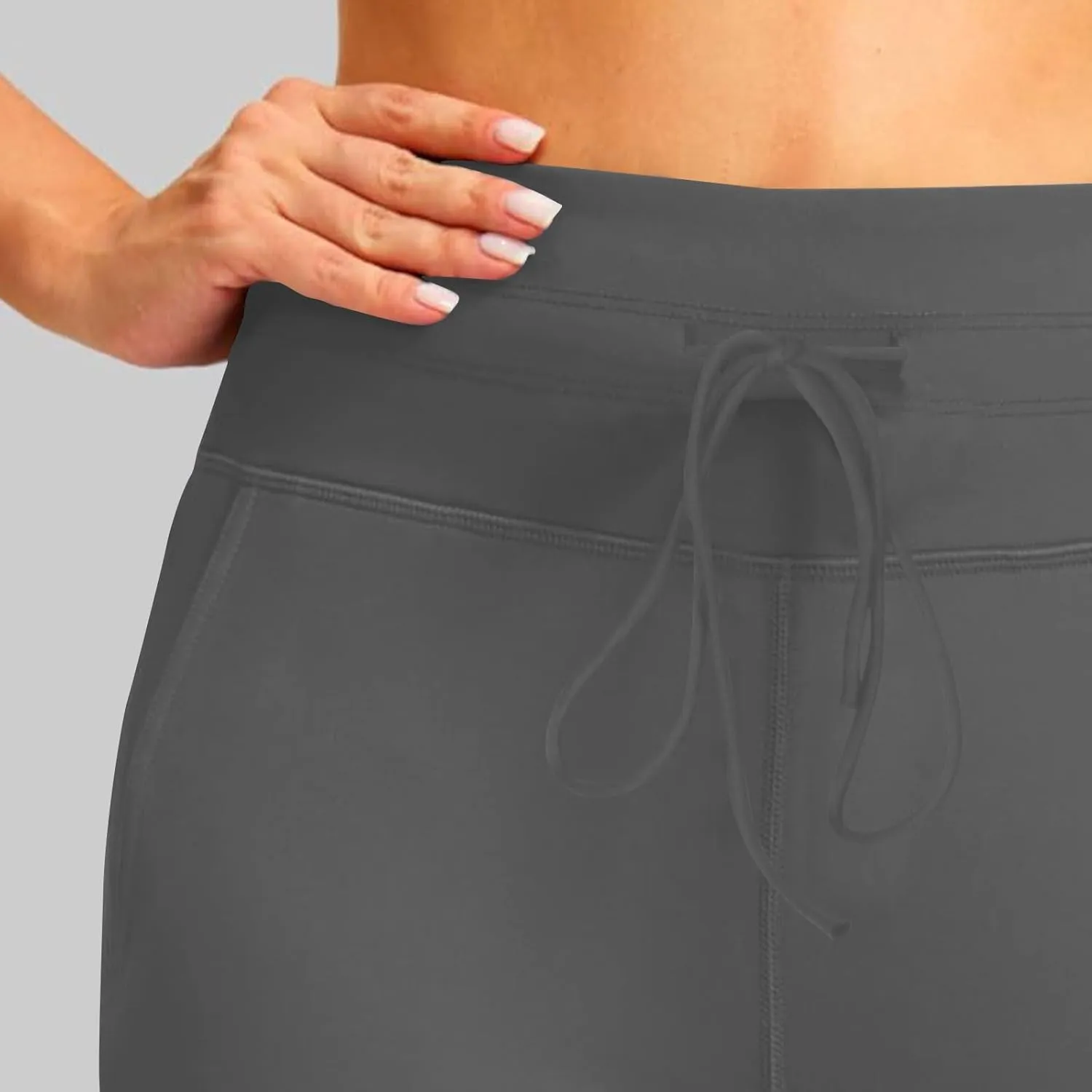 TANGNADE Fleece Lined Joggers Women High Waist Warm Pants Running Thermal Sweatpants Winter Athletic Hiking Sweat Pants