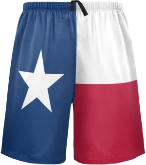 Texas Flag Patriotic USA Men's Pajama Pants Shorts Sleepwear Lounge Pajama Bottoms