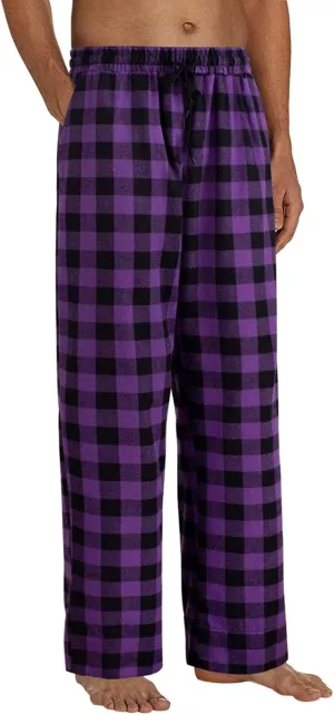 Women Buffalo Plaid Pajama Pants Xmas Print Wide Leg Casual Comfy Loose Stretchy Palazzo Pajama Pants