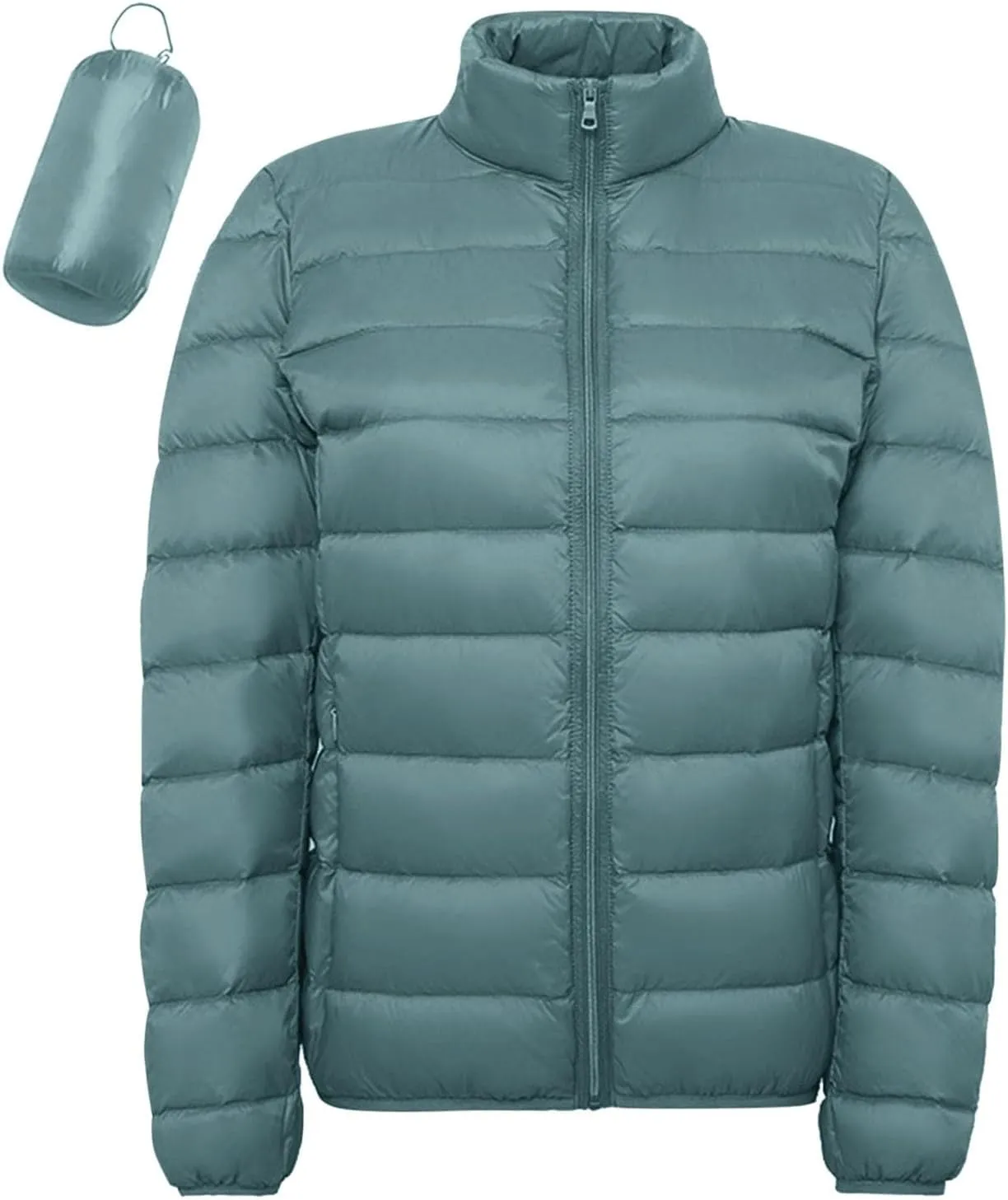 Women Warm Lightweight Hooded Windproof Winter Coat With Recycled Insulation Winter Slim Short Long for Women