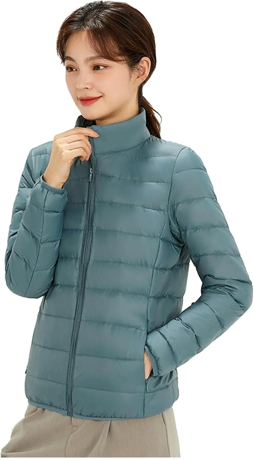 Women Warm Lightweight Hooded Windproof Winter Coat With Recycled Insulation Winter Slim Short Long for Women