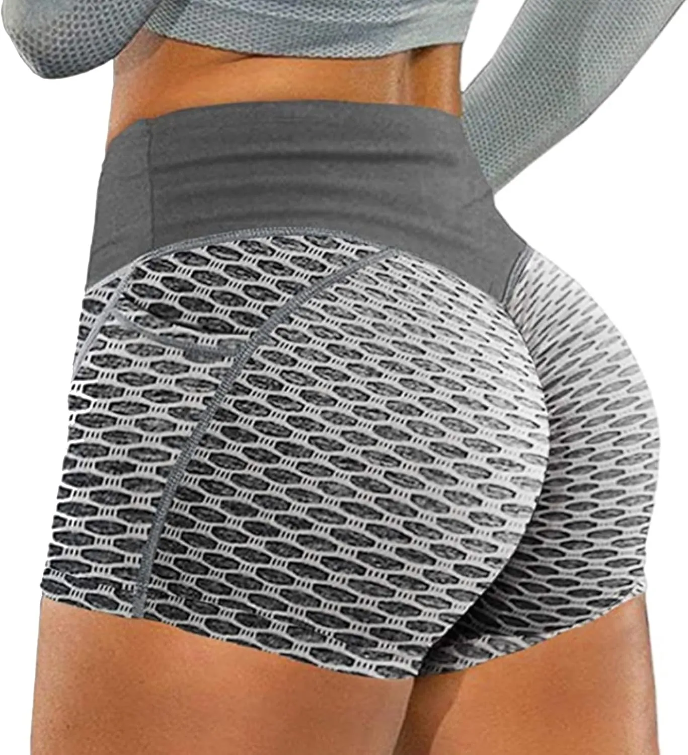 Women Workout Impact Shorts Women's Fitness Yoga Shorts High Waist Women's Dance Volleyball Hip Lifting Shorts