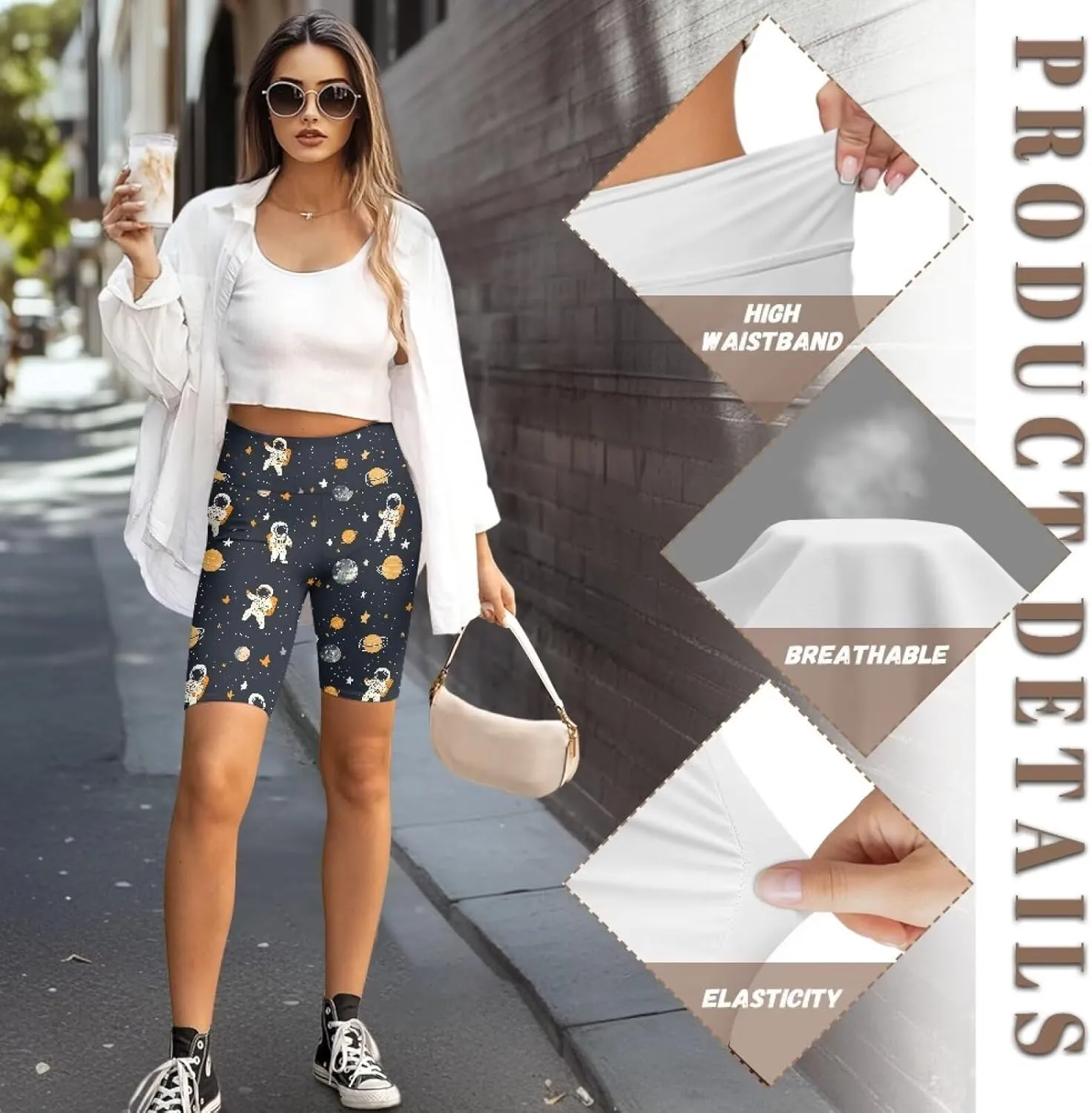 Women Yoga Shorts Biker Shorts High Waist Workout Shorts Running Leggings Gym Clothes Short Pants Athletic,XS-3XL