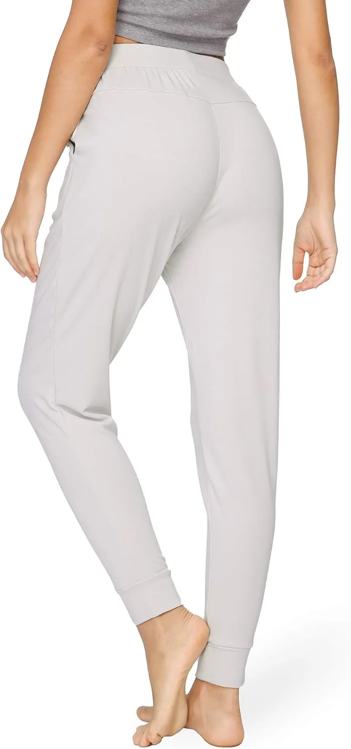 Women's Bamboo Viscose Jogger Pants Super Soft Lounge Pants with Pockets