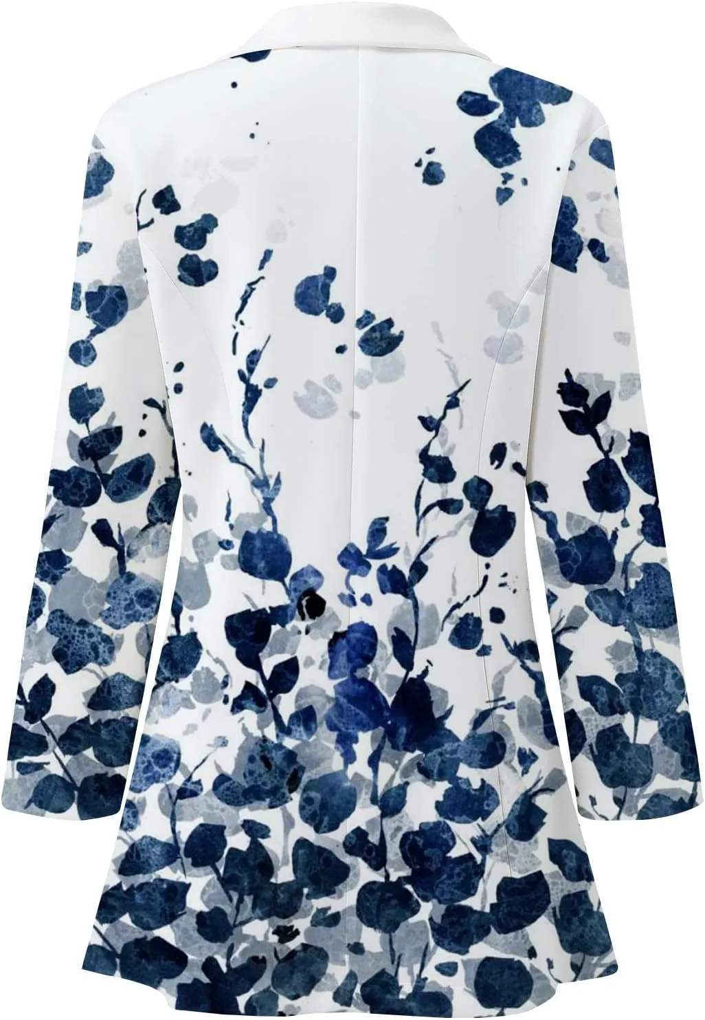 Women's Blazers & Suit Jackets Casual Printed Suit Long Sleeve Loose Comfortable Cardigan Coat Casual Blazer