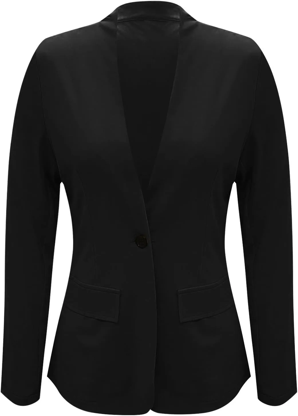 Womens Blazers Dressy Casual Tweed for Women Cardigan Long Sleeve Wool Basic Jackets Baggy Herringbone Coat