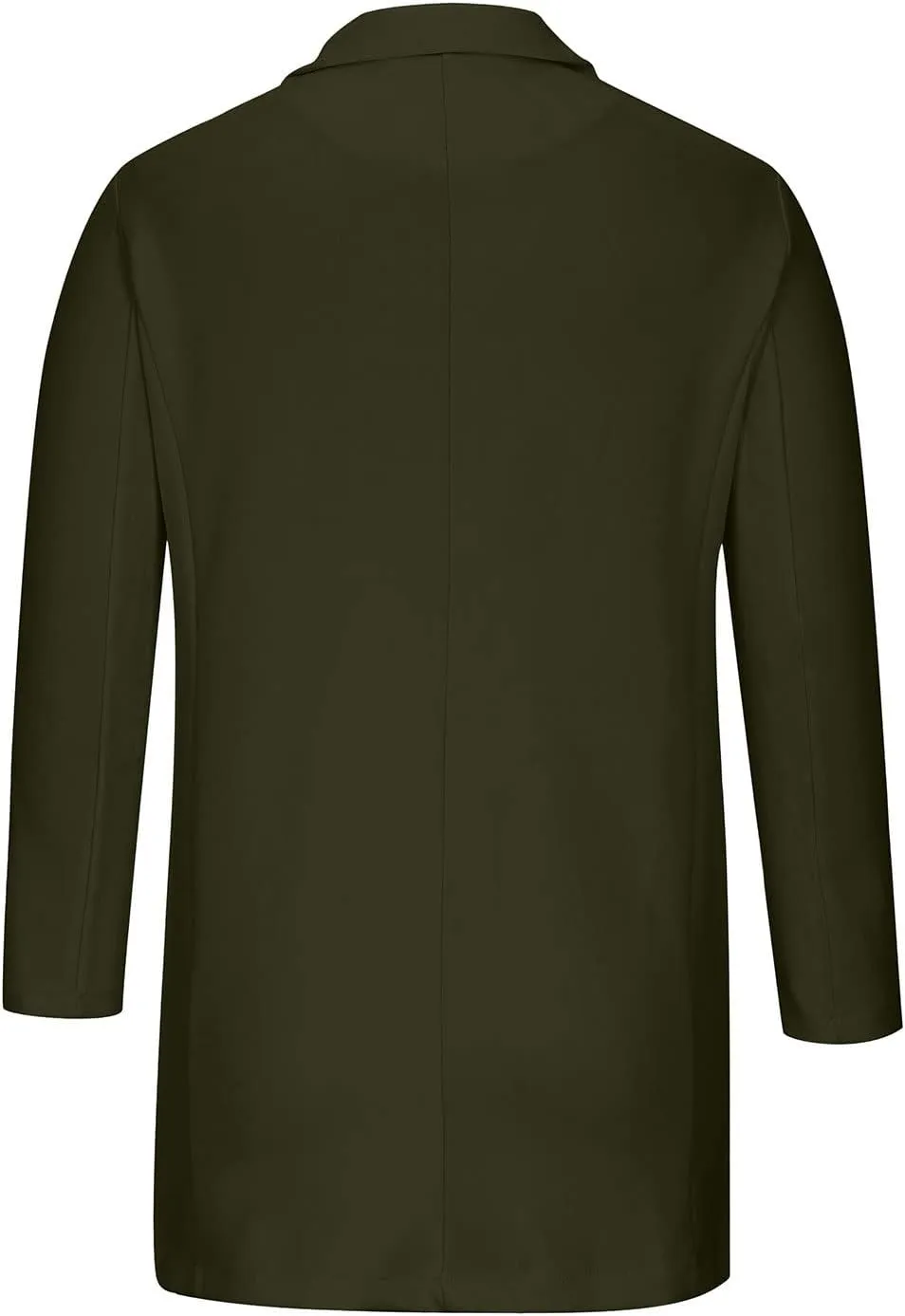 Women's Blazers Trench Coat Double Breasted Blazer Jackets Coat Fall Solid Long Sleeve Outerwear Coat