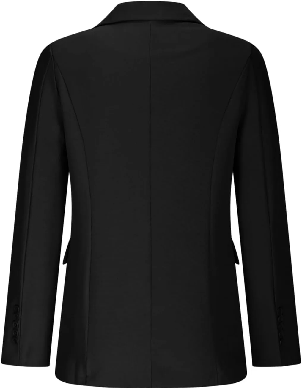 Womens Bussiness Casual Blazers Button Open Front Long Sleeve Work Office Suit Jacket Fall Lapel Lightweight Outwear
