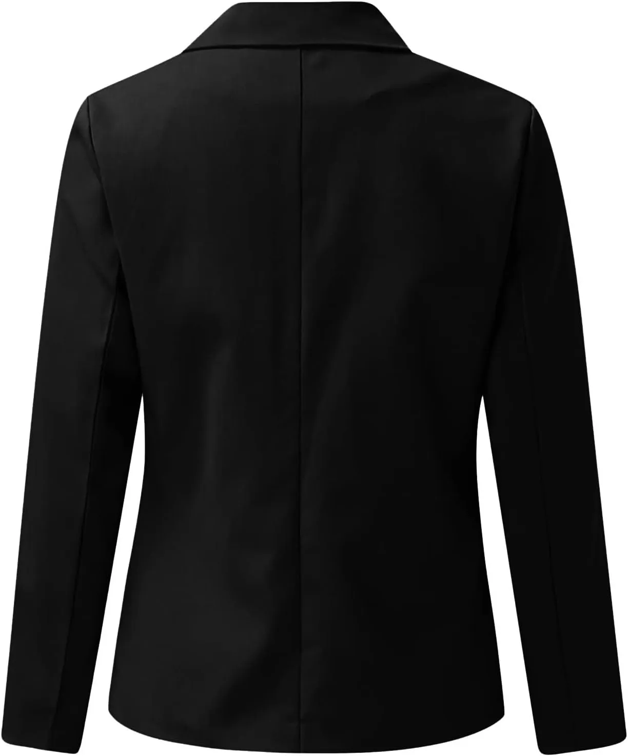 Women's Casual Blazer Casual Lapel Open Front Long Sleeve Work Office Suit Jacket Coat Blazer Dress