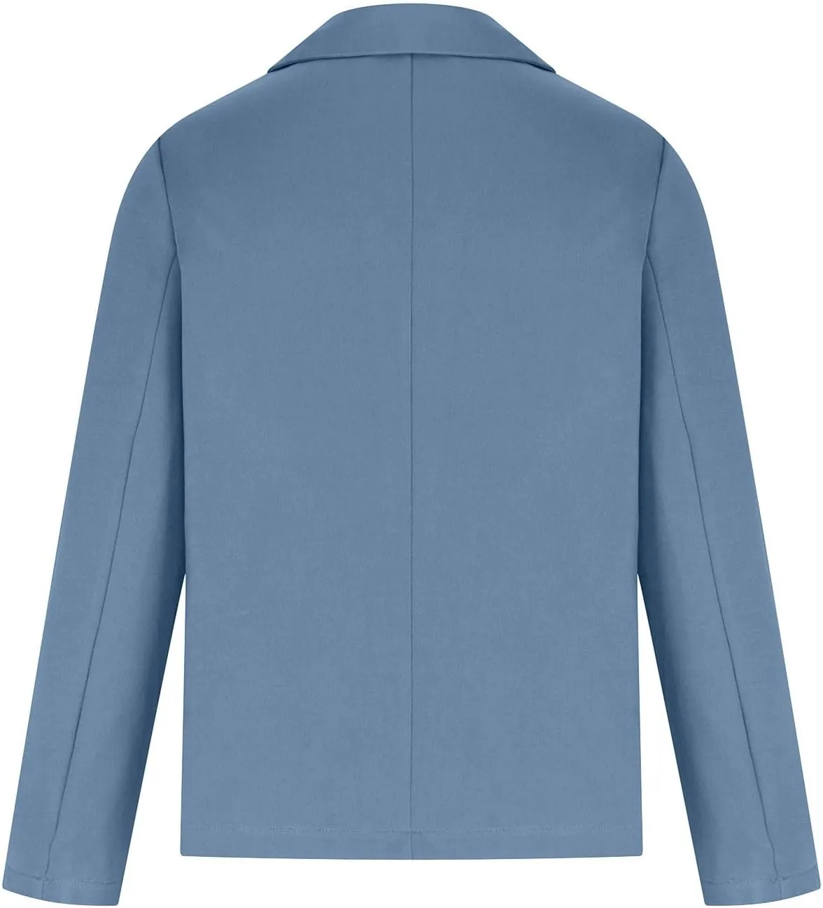 Womens Casual Dressy Blazer Jackets Long Sleeve Button Lapel Collar Cardigan Formal Business Work Office Suit Coat
