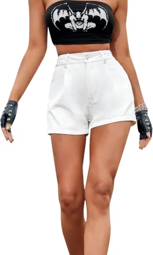 Women's Casual High Waisted Denim Jean Shorts, Summer