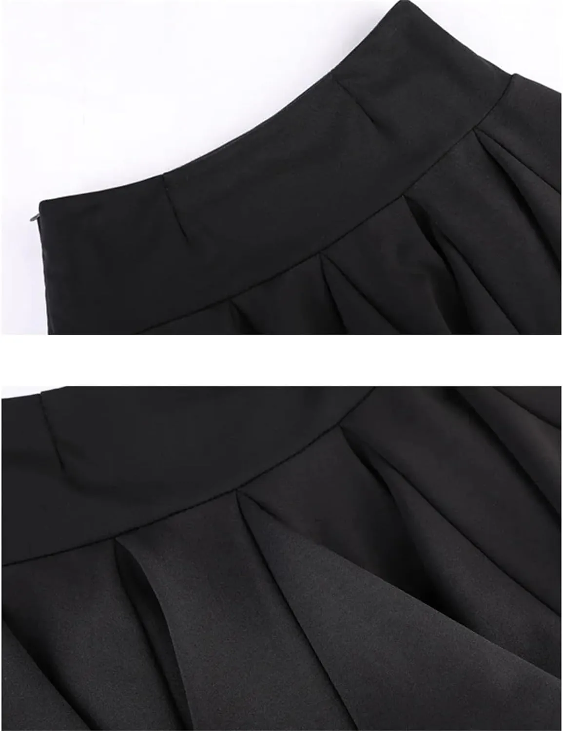 Women's High Waist Mini Pleated Skater Skirt - Shorts Athletic Skort