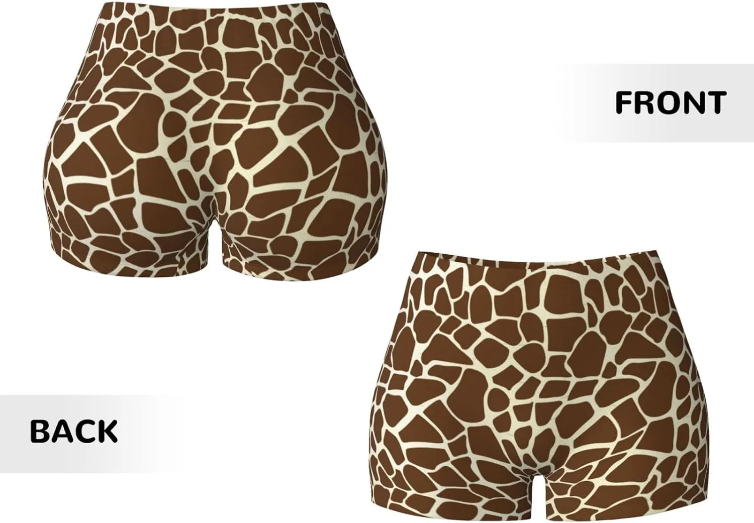 Women's High Waist Workout Shorts for Sports Athletic Running Hiking Biker Yoga Gym Shorts