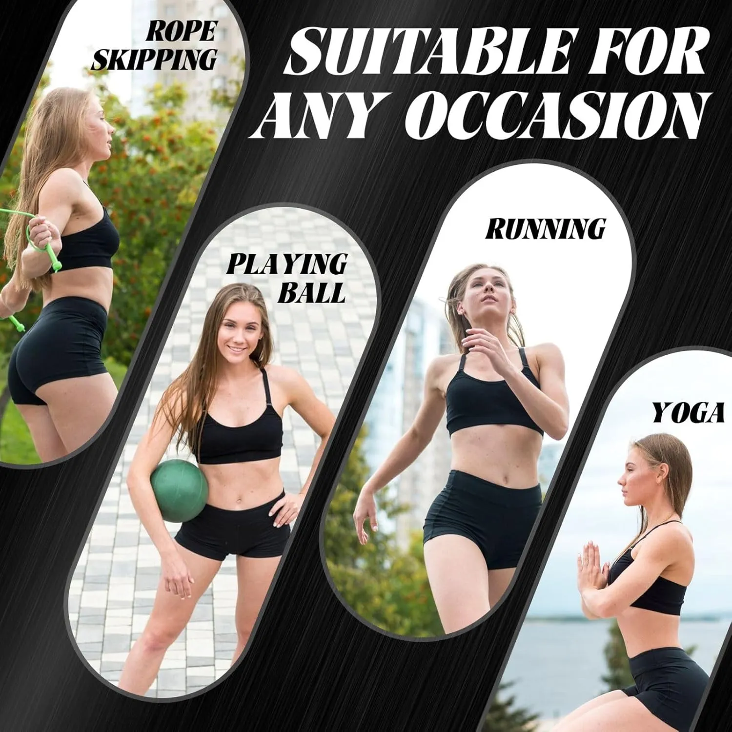 Women's High Waist Workout Shorts for Sports Athletic Running Hiking Biker Yoga Gym Shorts