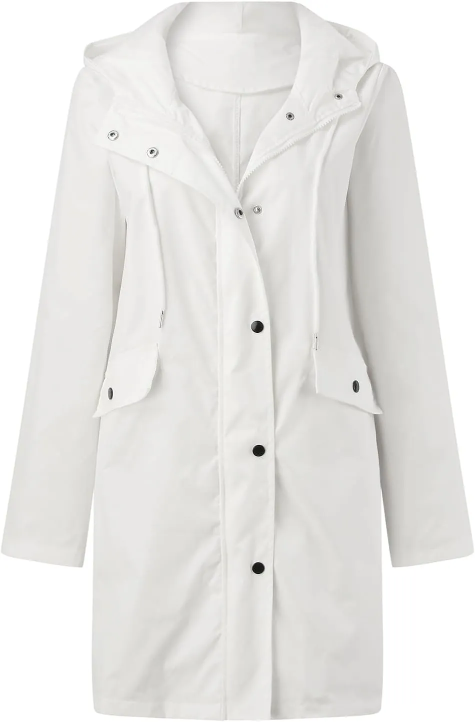 Womens Notched Lapel Collar Double Breasted Pea Coat Winter Wool Blend Over Coats Long Jackets