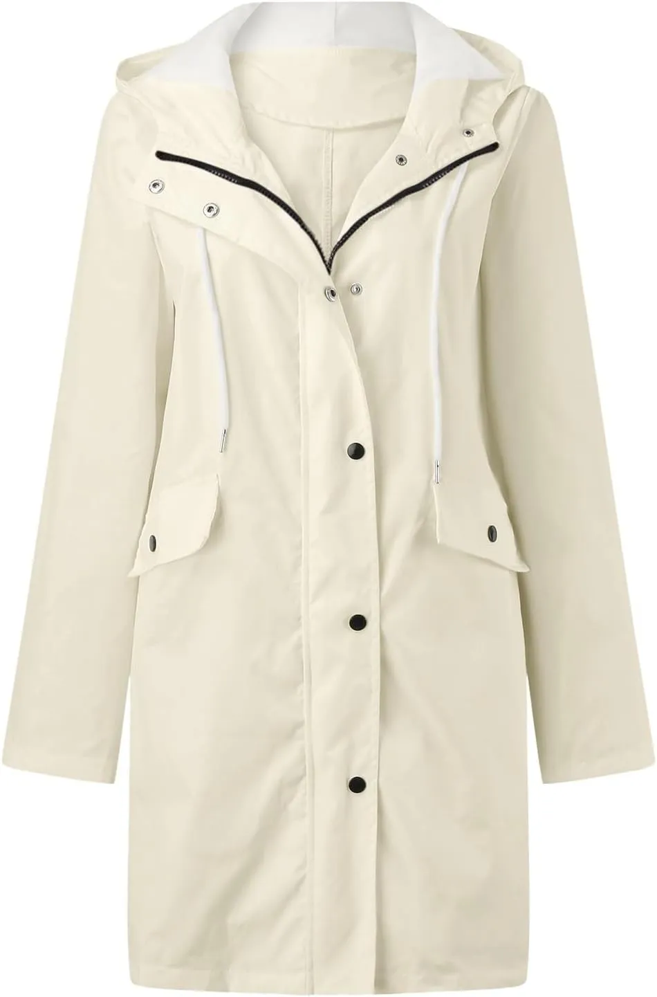 Womens Notched Lapel Collar Double Breasted Pea Coat Winter Wool Blend Over Coats Long Jackets