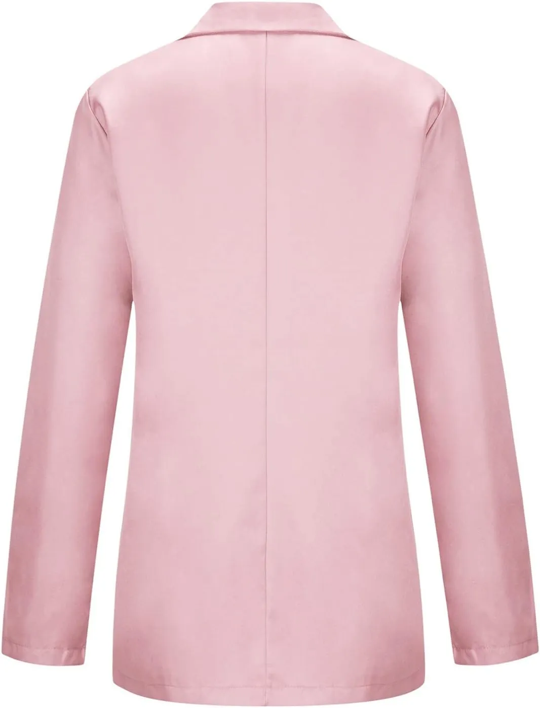 Womens Plus Size Blazers Casual Long Sleeve Open Front Lapel Collar Business Work Office Suit Oversized Jacket Coat