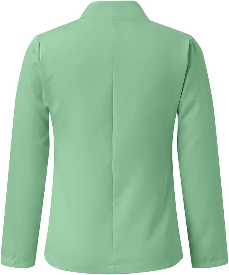 Women's Summer Blazer Long Sleeve Elegant Temperament Casual Business Comfortable Comfort Fit Fashion Lightweight