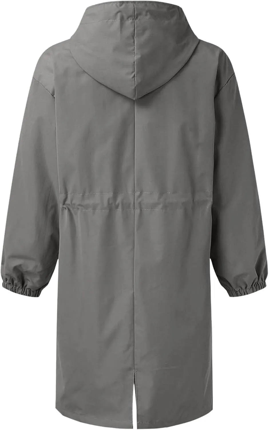 Womens Trench Coat Waterproof Women's Trench Jackets Rain Jacket Hooded Oversized Elegant Windbreaker Coat Outwear