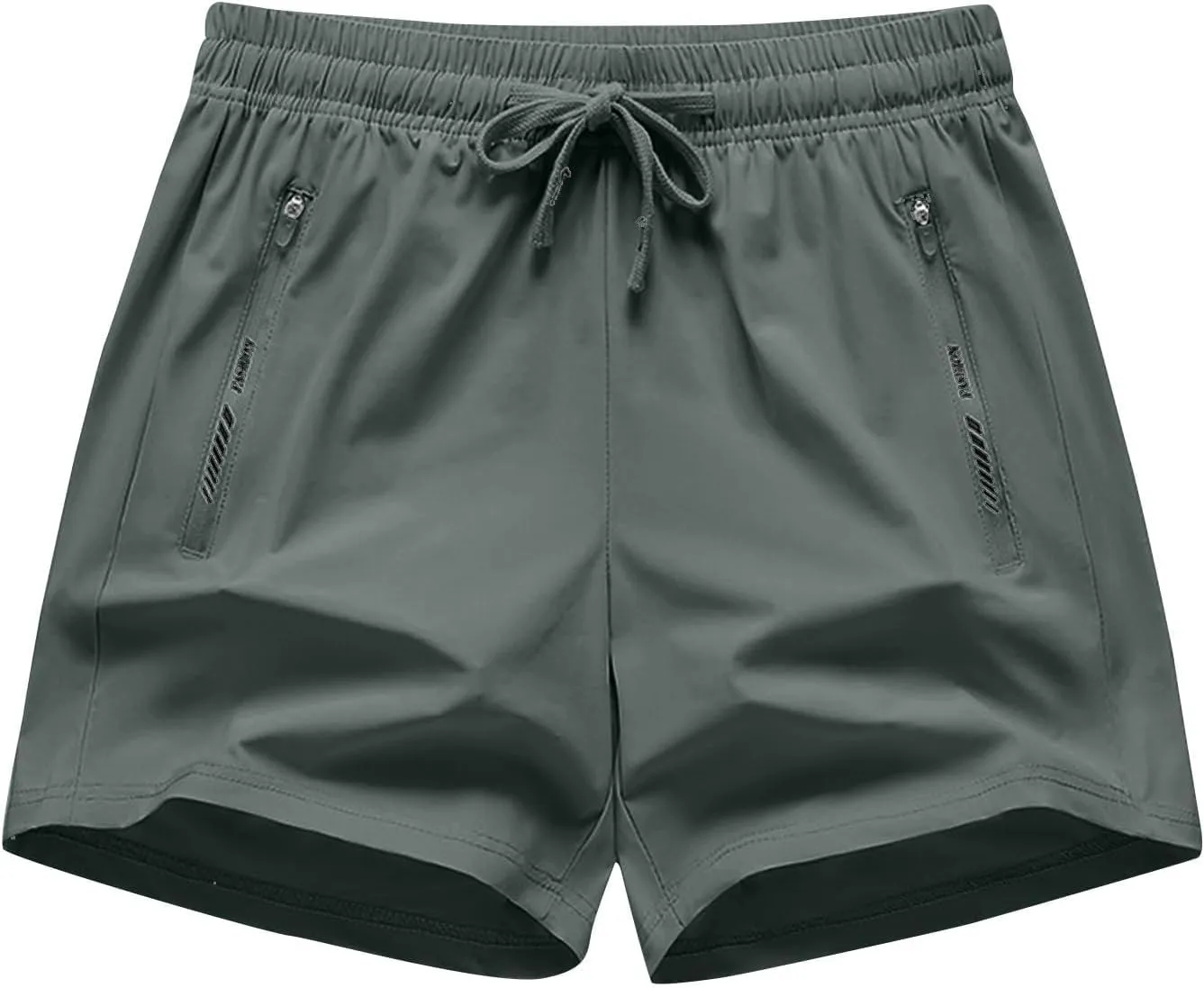 Womens Ultra Stretch Quick Drying Shorts Summer Breathable Beeswan Shorts High Waist Drawstring Beach Pants