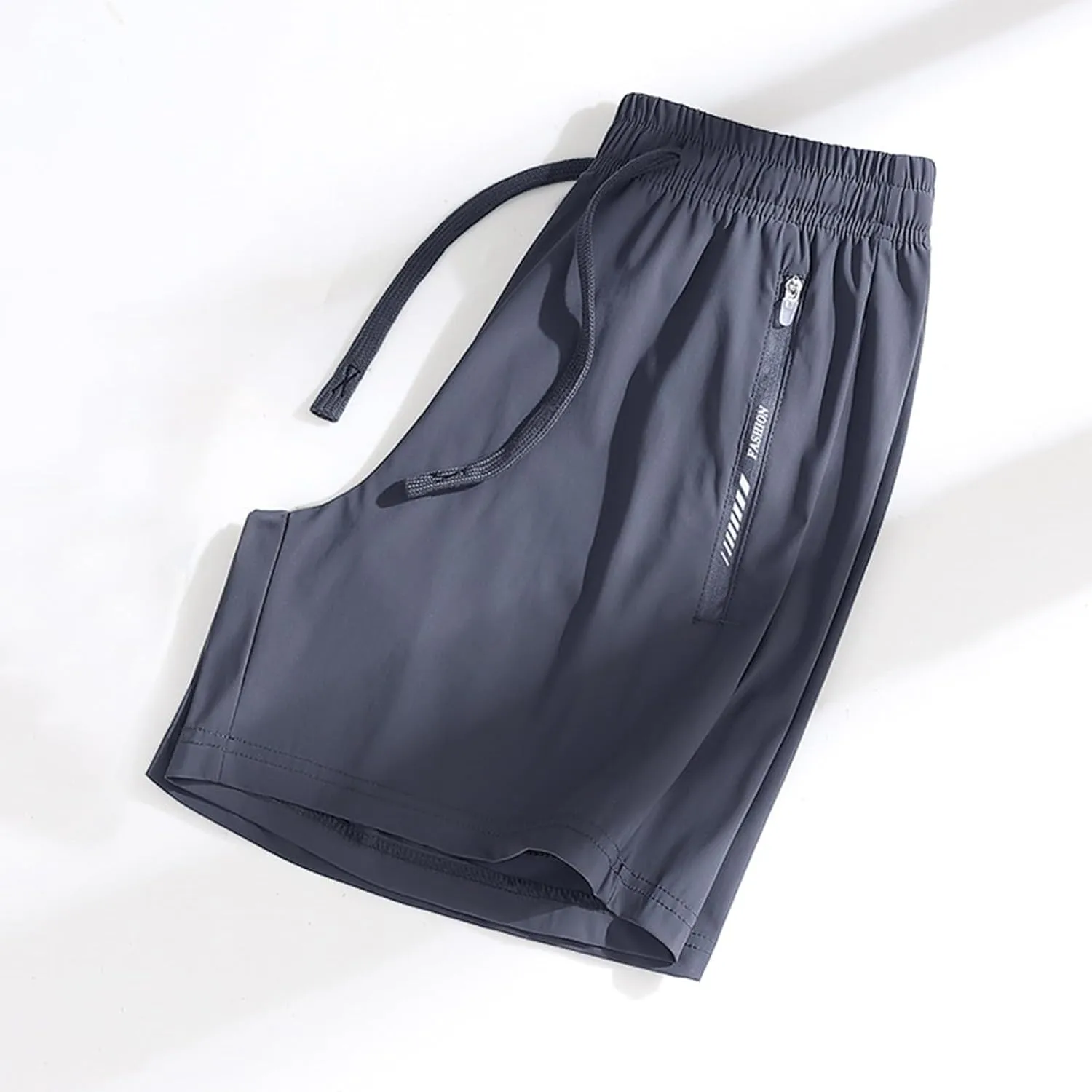 Womens Ultra Stretch Quick Drying Shorts Summer Breathable Beeswan Shorts High Waist Drawstring Beach Pants