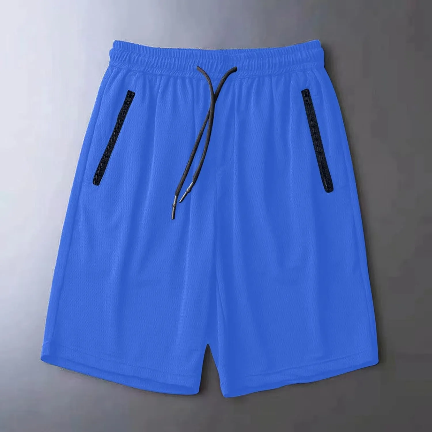 yardsong Athletic Shorts Women Quick Dry Gym Running Shorts Drawstring Elastic Waist Lightweight Shorts with Zipper Pockets