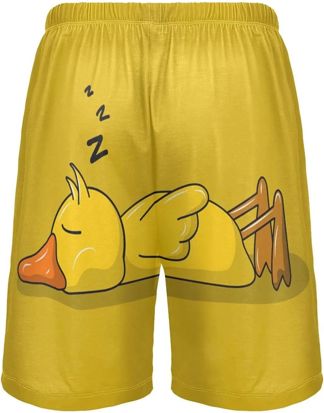 Yellow Sleeping Duck Men's Pajama Pants Shorts Sleepwear Lounge Pajama Bottoms