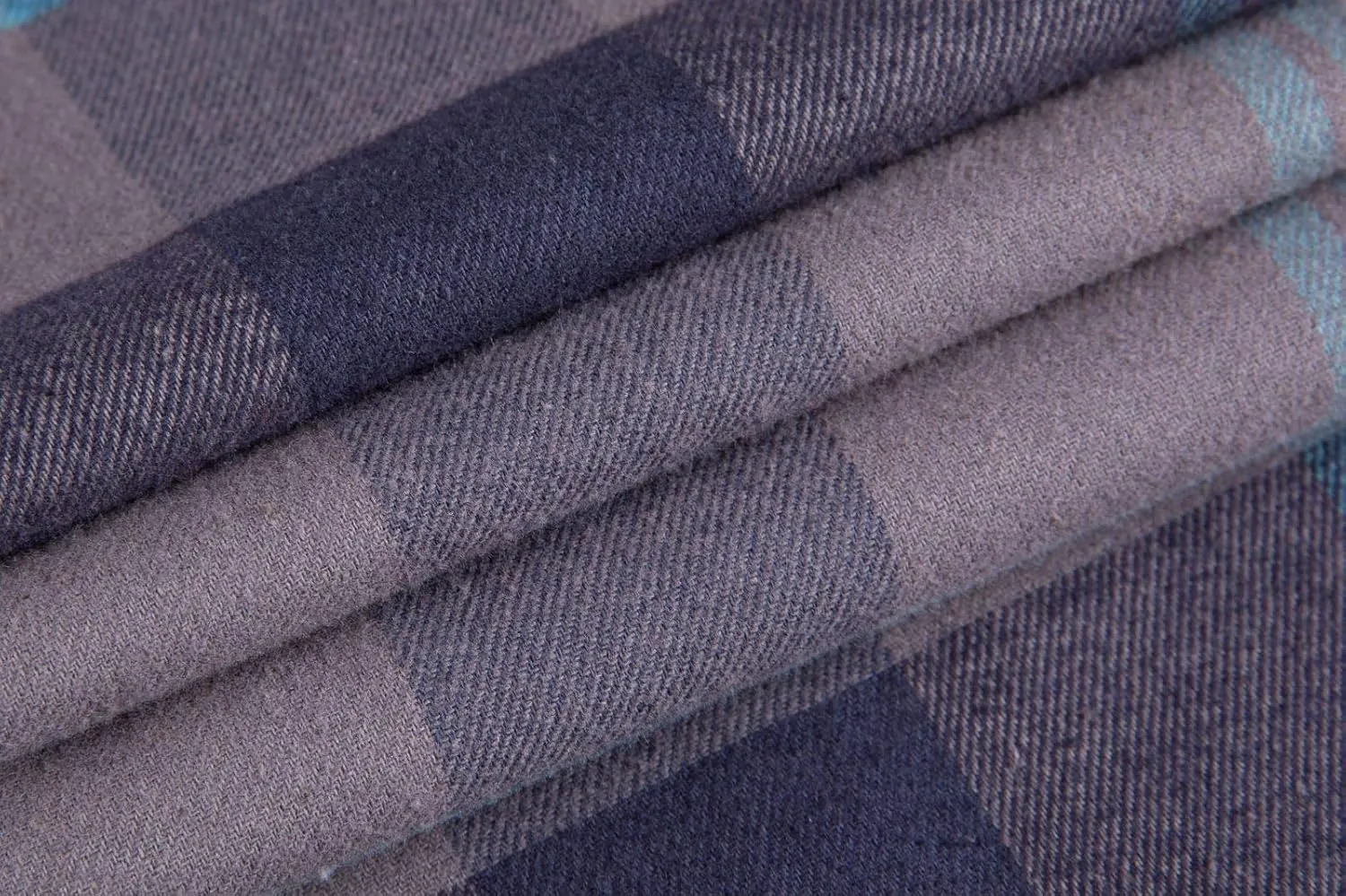 YINC Men's 100% Cotton Super Soft Flannel Pajama Pants