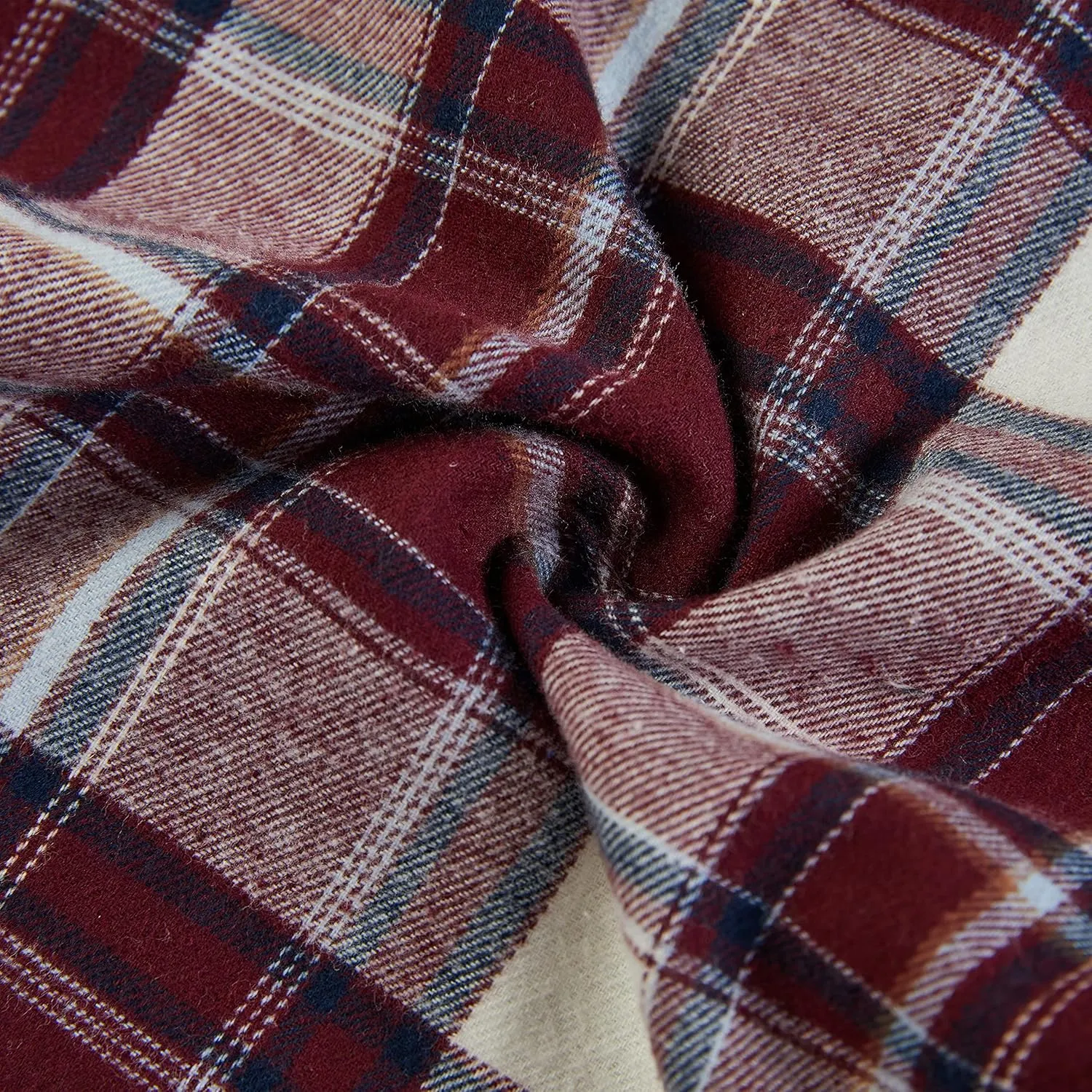 YINC Men's 100% Cotton Super Soft Flannel Pajama Pants