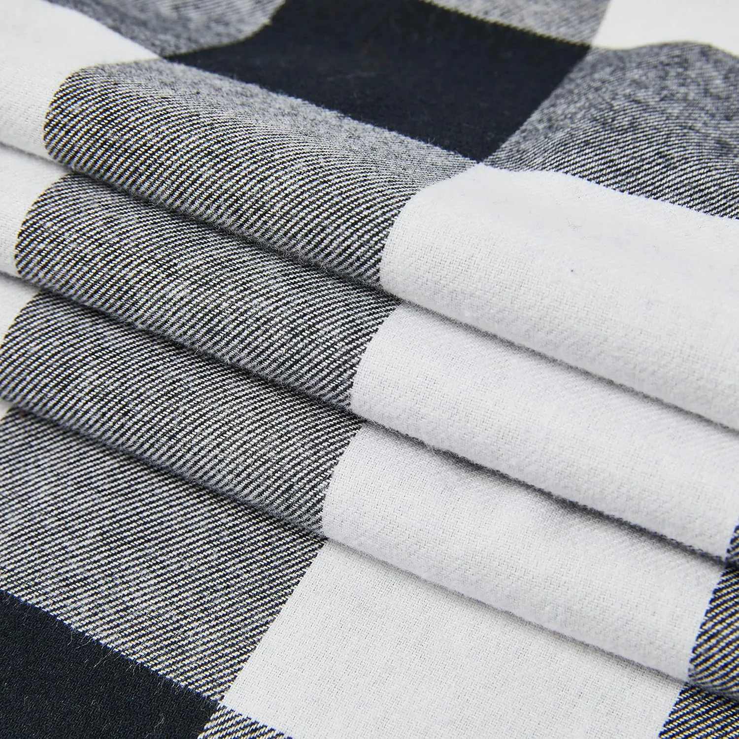 YINC Men's 100% Cotton Super Soft Flannel Pajama Pants