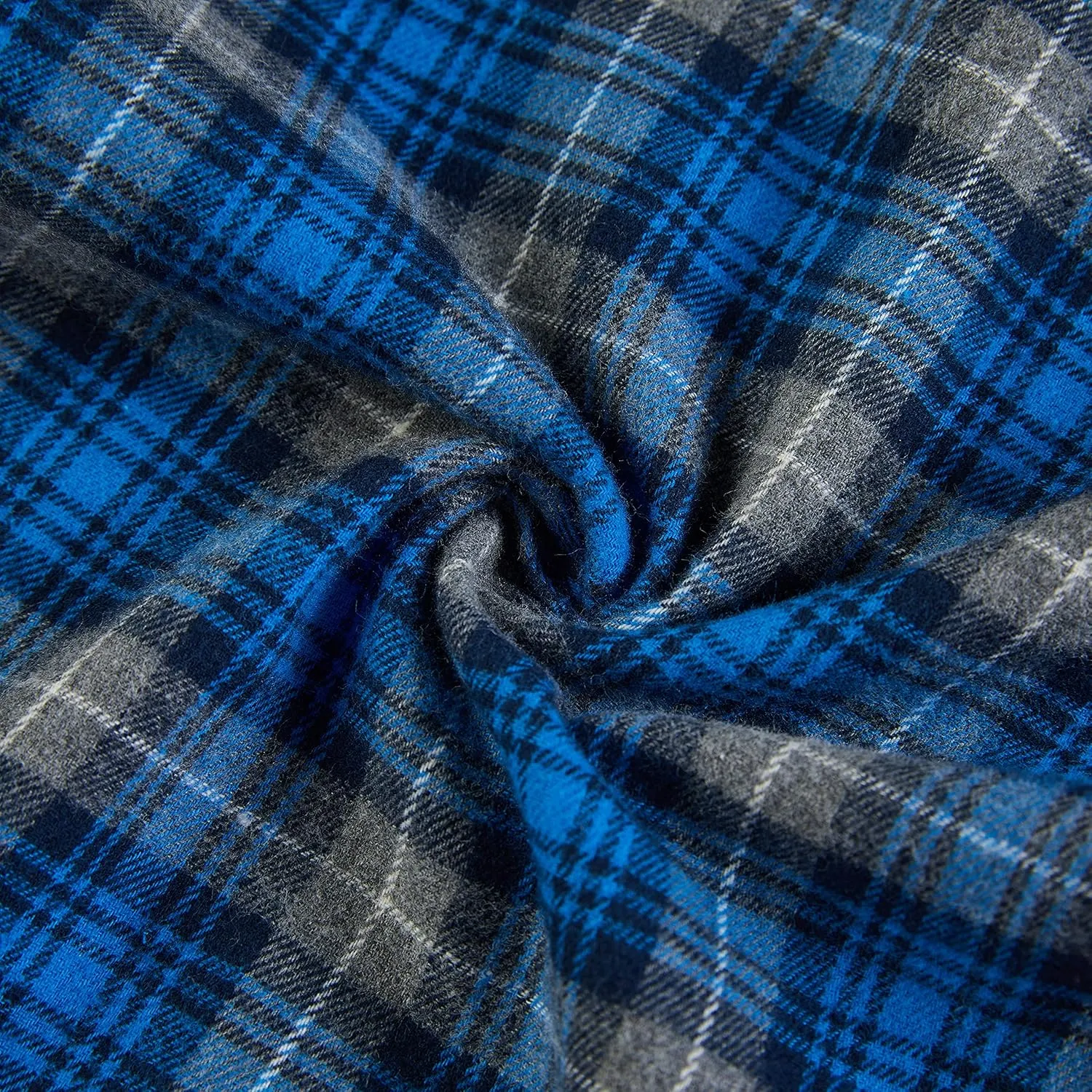 YINC Men's 100% Cotton Super Soft Flannel Pajama Pants