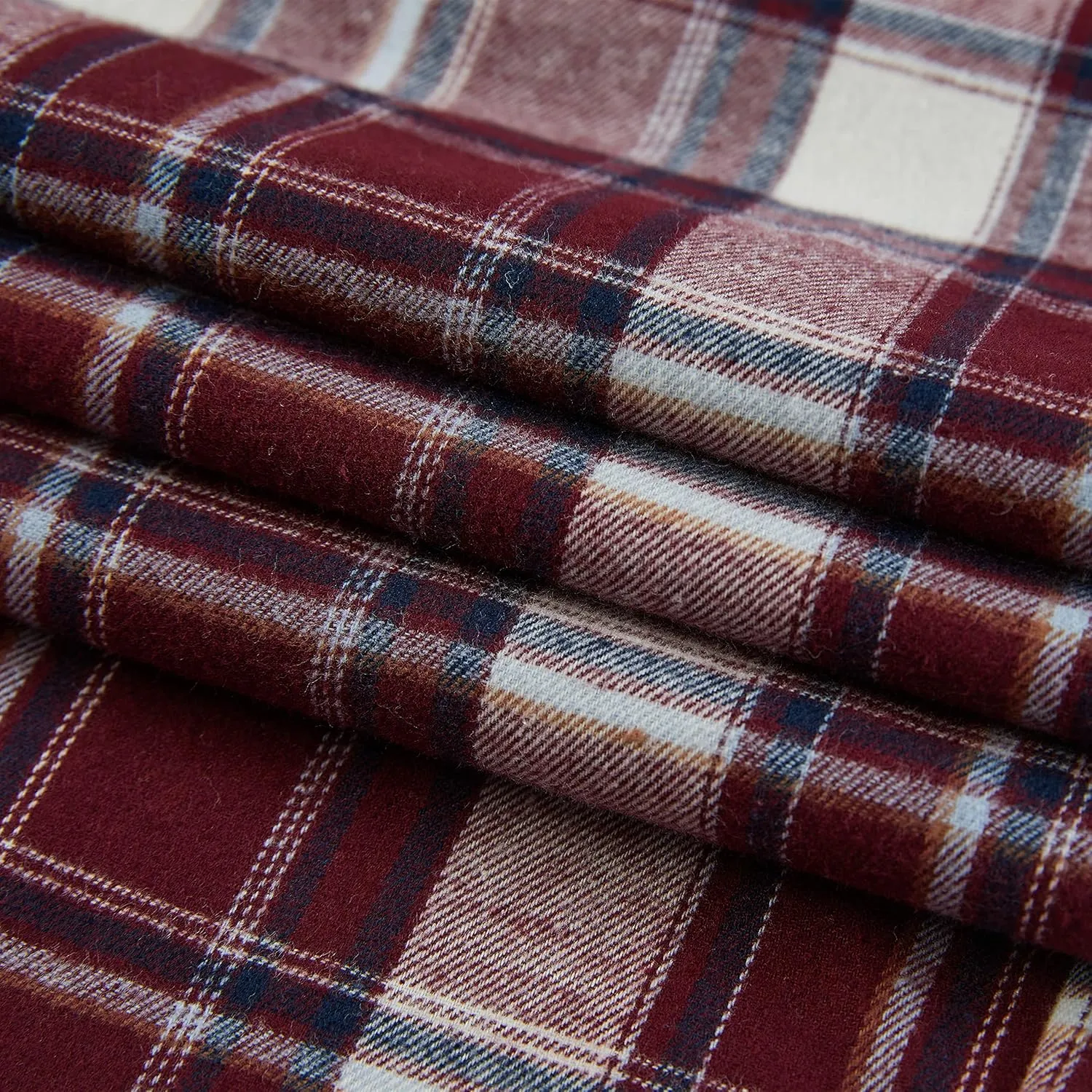 YINC Men's 100% Cotton Super Soft Flannel Pajama Pants